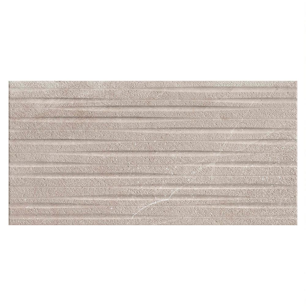 Legend Cream Matt Décor Tile - 595x295mm