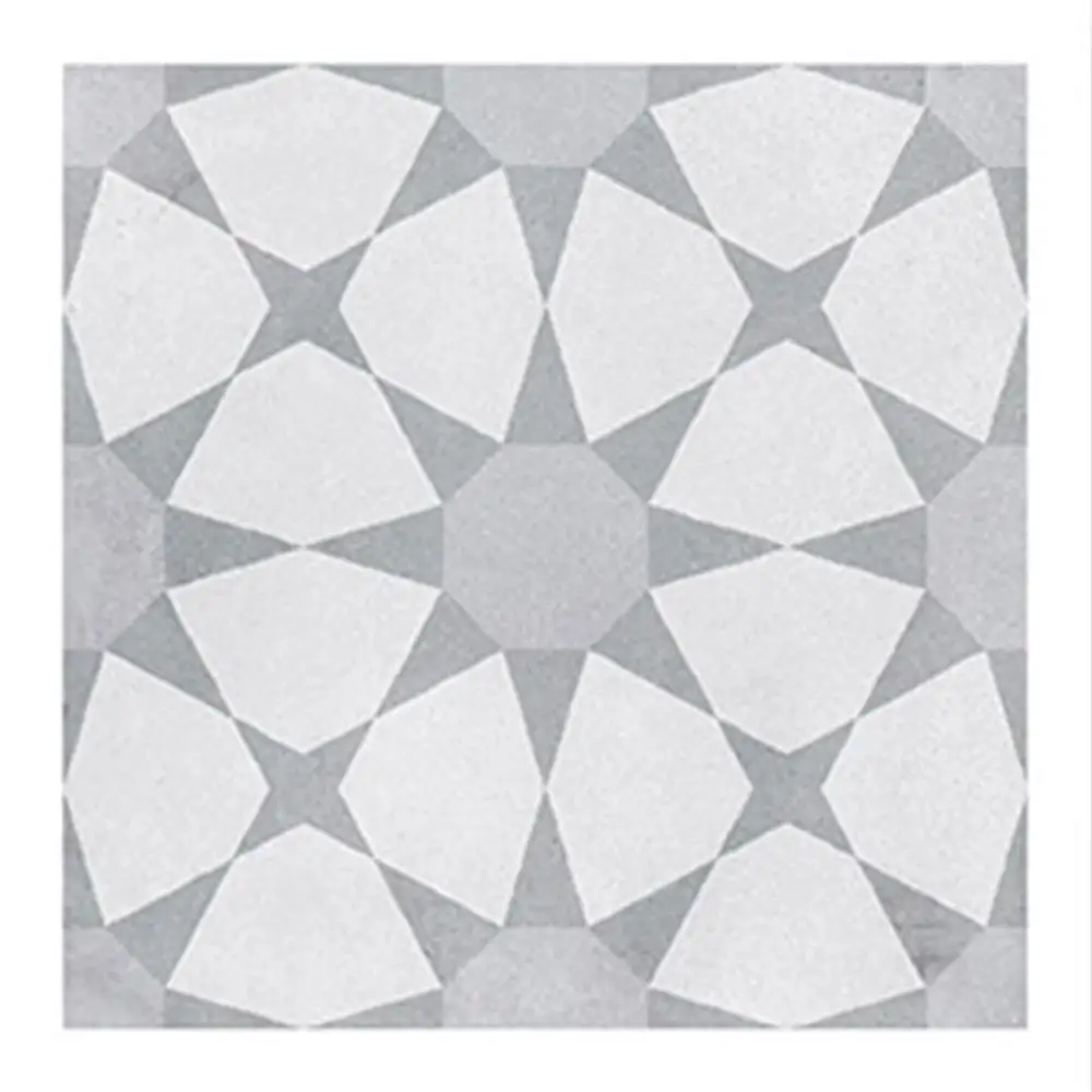 Cuban Silver Star Tile - 223x223mm