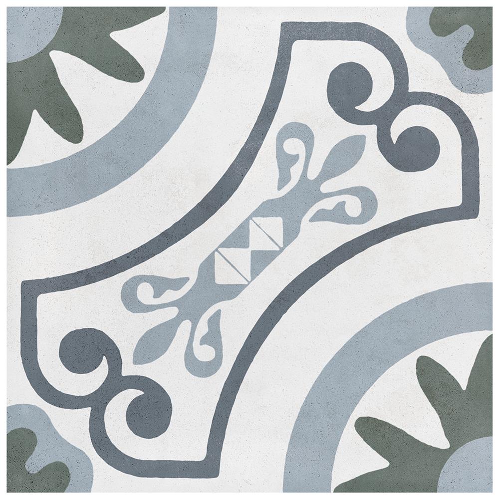 Havana White Garden Matt Tile - 223x223mm