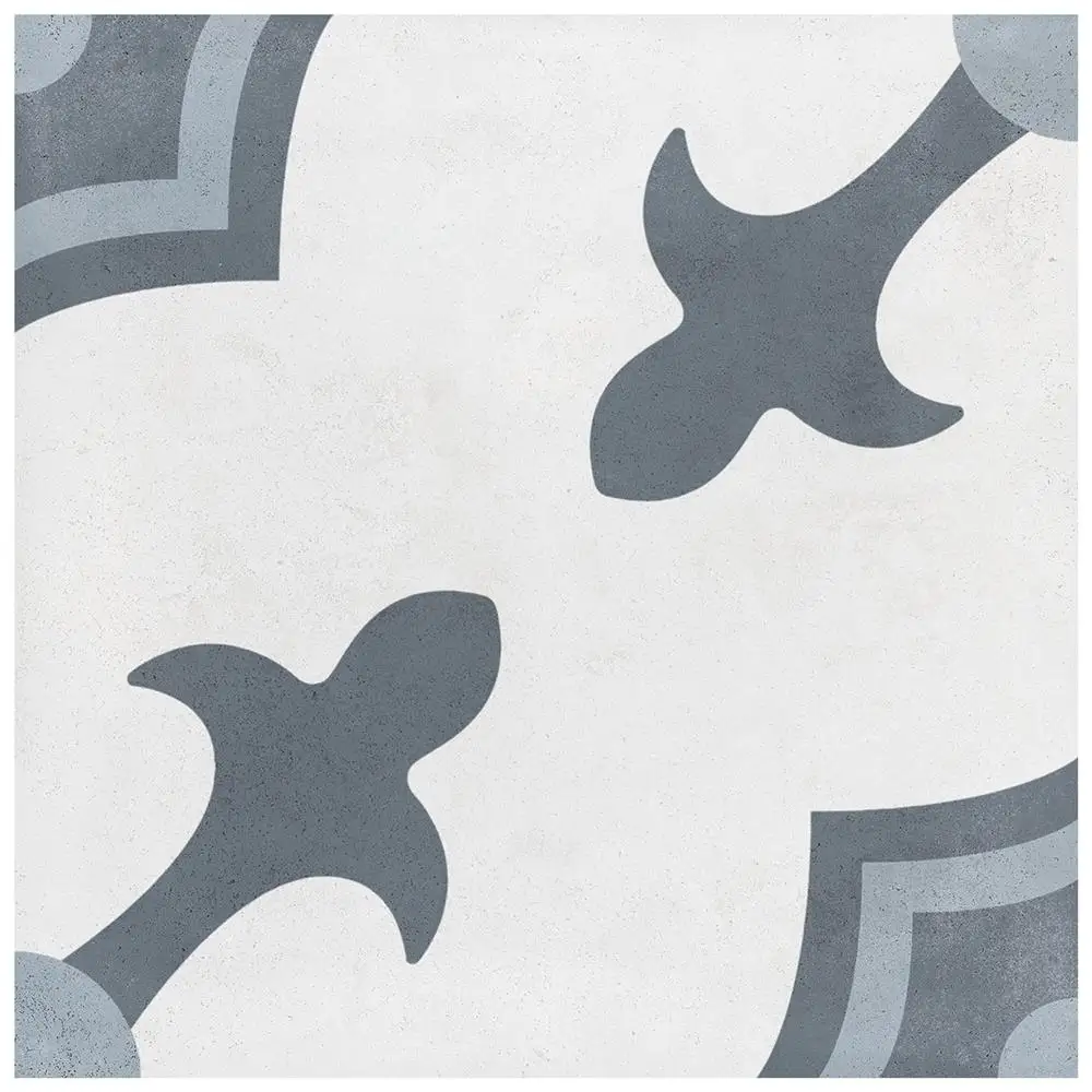 Havana White Hearld Matt Tile - 223x223mm