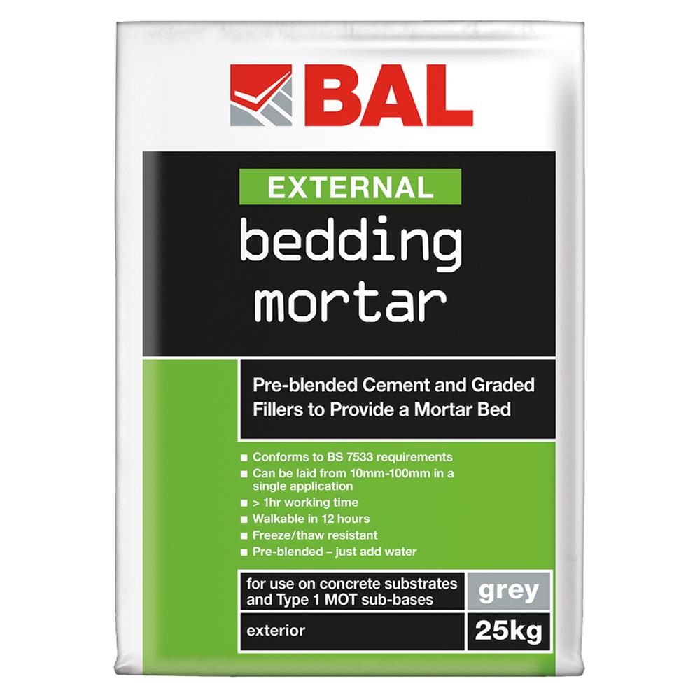 Bag of BAL External Bedding Mortar - 25kg