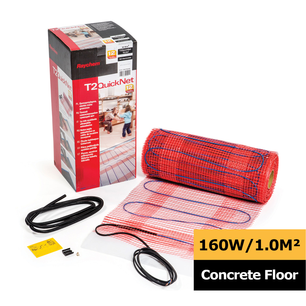 Raychem Heating Mat Concrete Floor 160W/1.0m2 CTD Trade