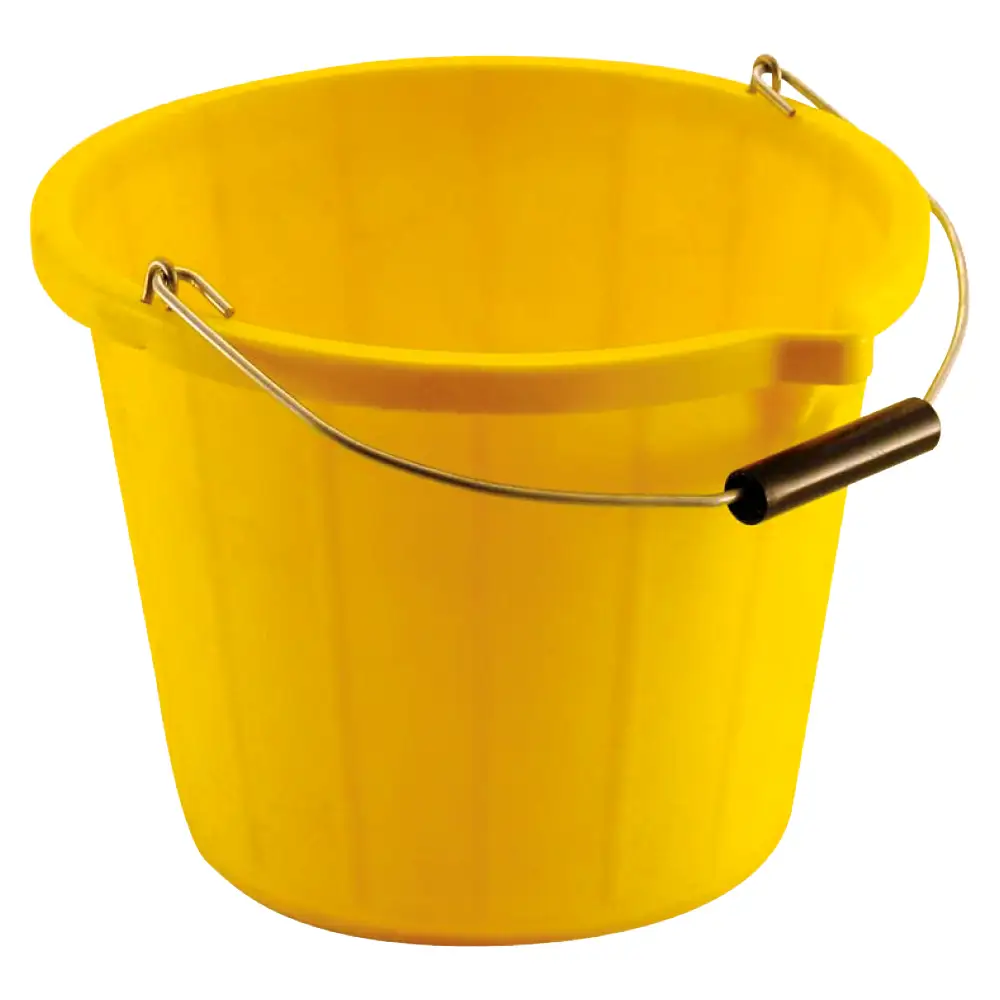 Rodo Yellow Builders Bucket - 3 Gallon