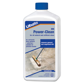 Remove stains from porcelain tiles